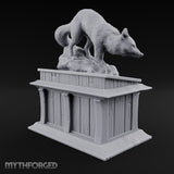 Rug Burn Risk Wooden Hunting Lodge Trophy Displays — E