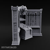 Rug Burn Risk Wooden Hunting Lodge Trophy Displays — G
