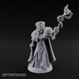 Frost Conjuring Winter Tsarina Miniature for Dungeons and Dragons, Pathfinder or other TTRPGs
