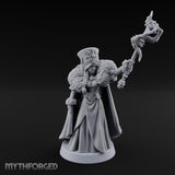Frost Conjuring Winter Tsarina Miniature for Dungeons and Dragons, Pathfinder or other TTRPGs