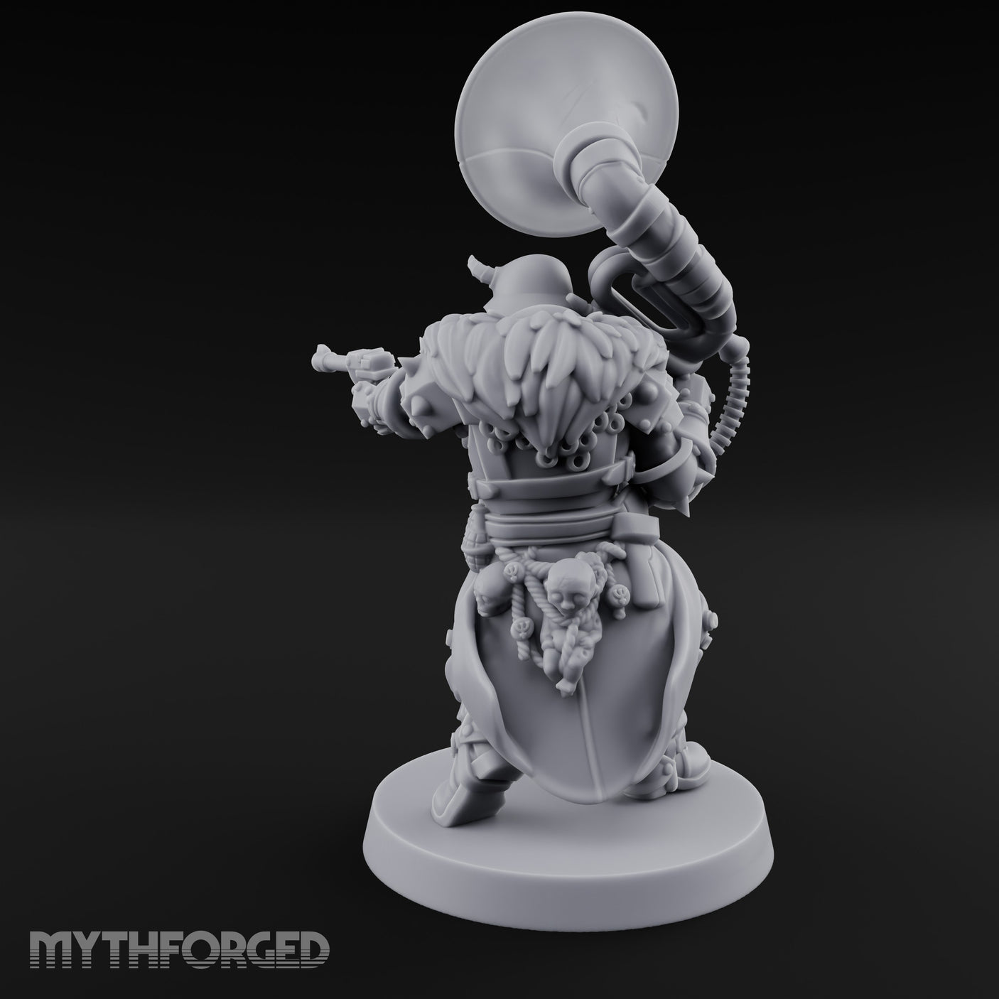 Tuba Blasting Crouching Skeleton Trooper Musician gallery 6