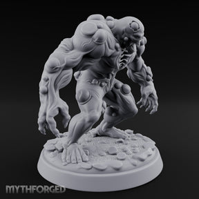 Tumour Riddled Pouncing Mutant Aberration Miniature for Dungeons and Dragons, Pathfinder or other TTRPGs