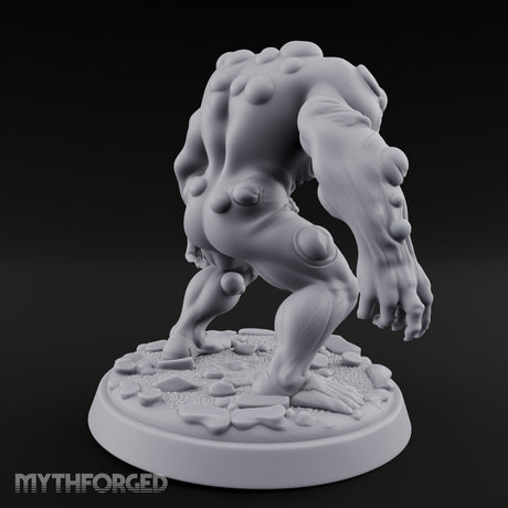Tumour Riddled Pouncing Mutant Aberration Miniature for Dungeons and Dragons, Pathfinder or other TTRPGs