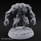 Tumour Riddled Pouncing Mutant Aberration Miniature for Dungeons and Dragons, Pathfinder or other TTRPGs