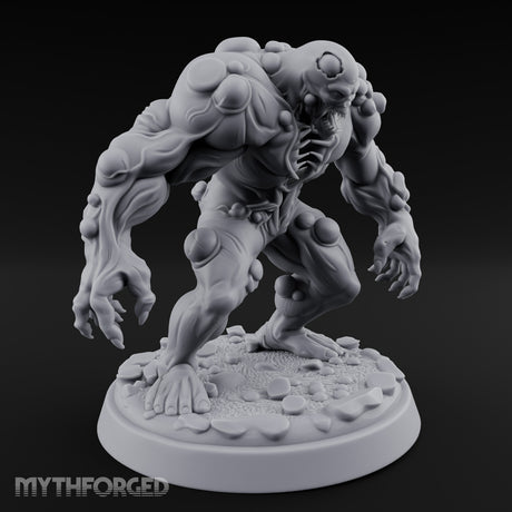 Tumour Riddled Pouncing Mutant Aberration Miniature for Dungeons and Dragons, Pathfinder or other TTRPGs