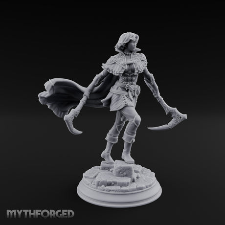 Twin Axes Spreading Human Warrior gallery 4