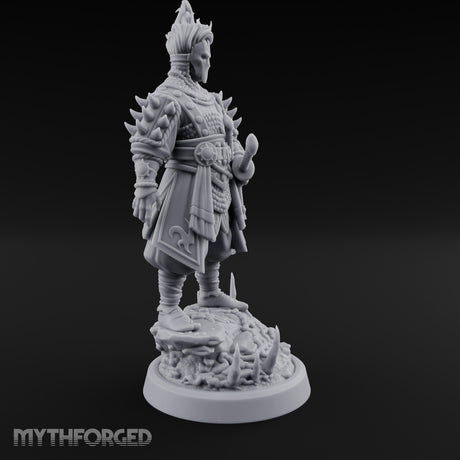 Twin Blade Readying Masked Elf Warrior gallery 3