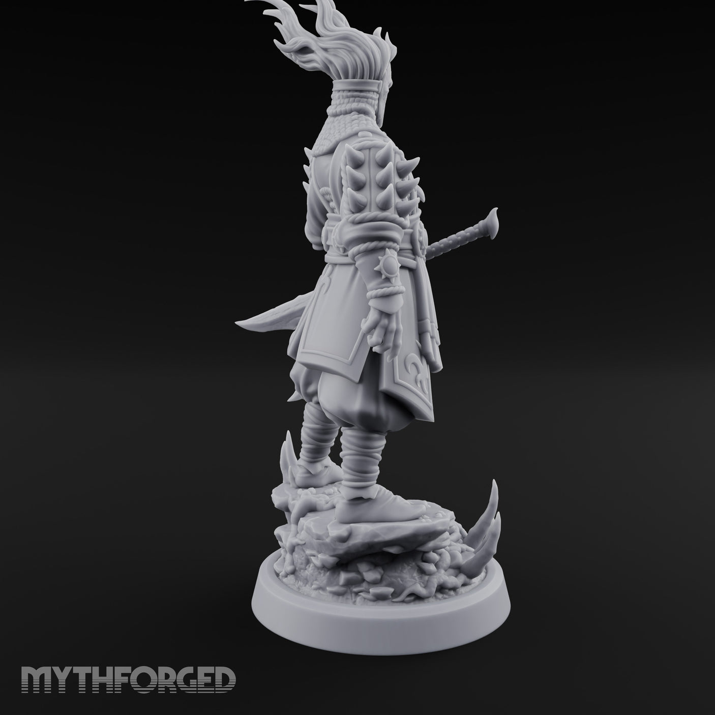 Twin Blade Readying Masked Elf Warrior gallery 4