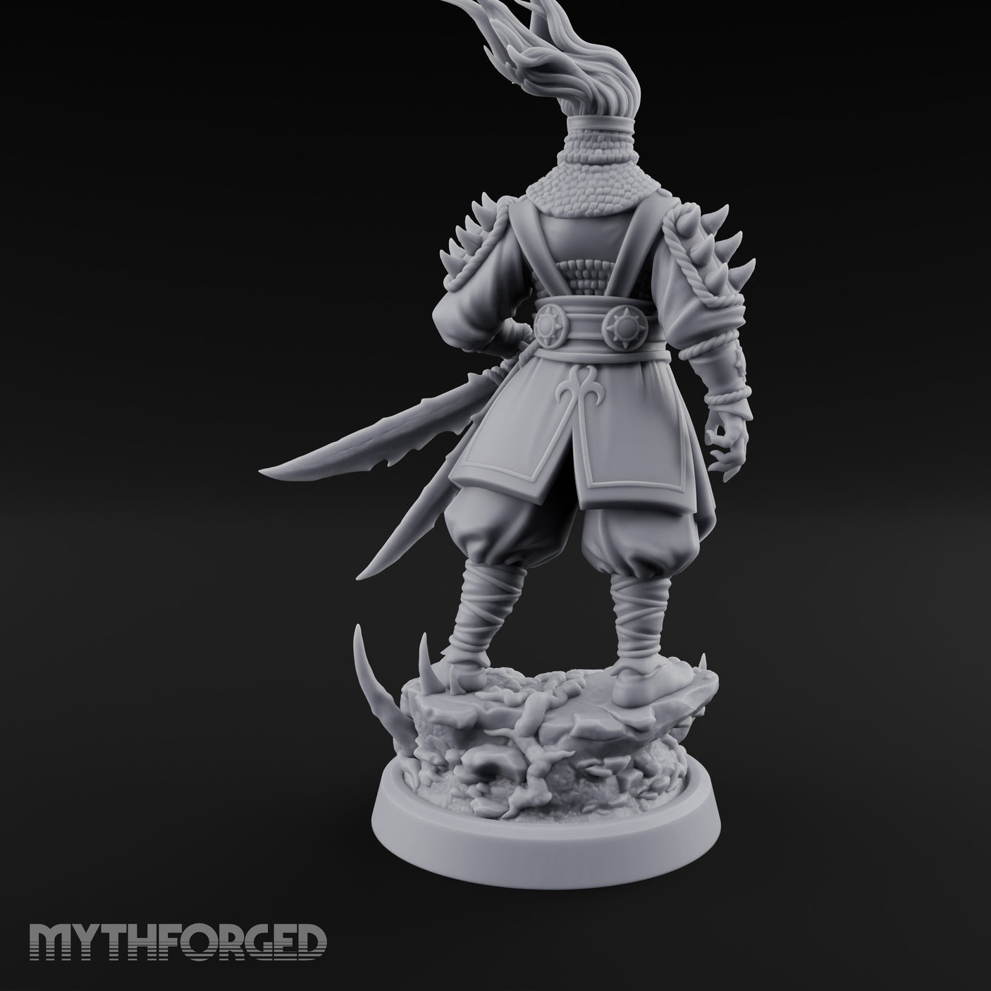 Twin Blade Readying Masked Elf Warrior gallery 5