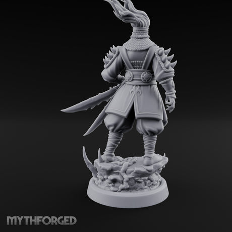 Twin Blade Readying Masked Elf Warrior gallery 5