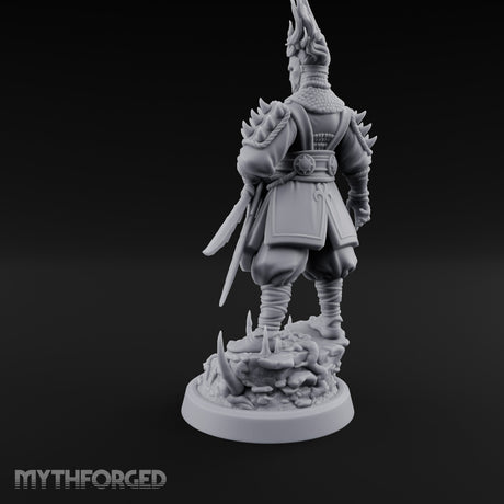 Twin Blade Readying Masked Elf Warrior gallery 6