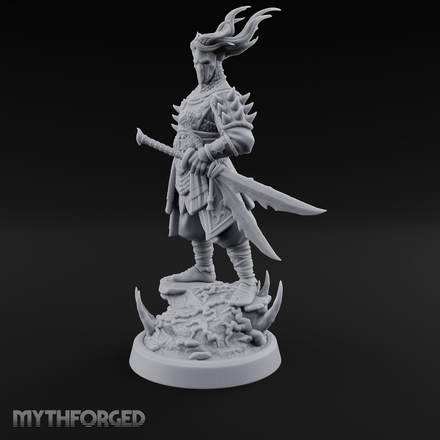 Twin Blade Readying Masked Elf Warrior gallery 8