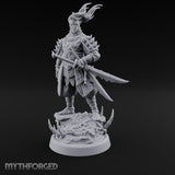 Twin Blade Readying Masked Elf Warrior gallery 9