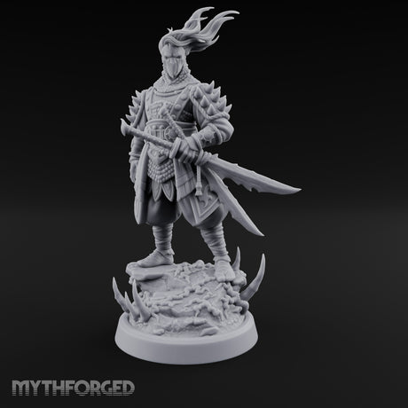 Twin Blade Readying Masked Elf Warrior gallery 9