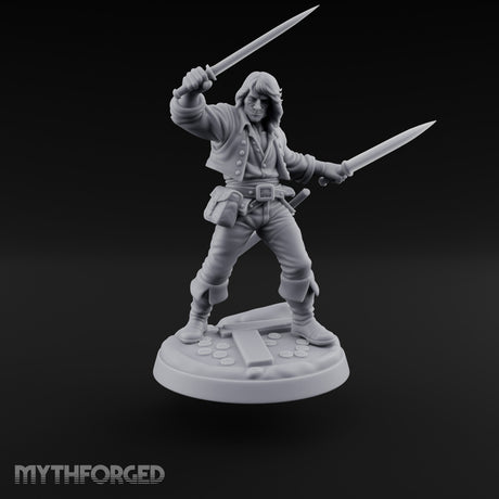 Twin Blade Slashing Human Rogue gallery 1