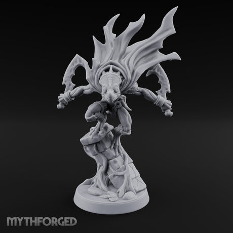 Twin Blades Spreading Lizardfolk Assassin