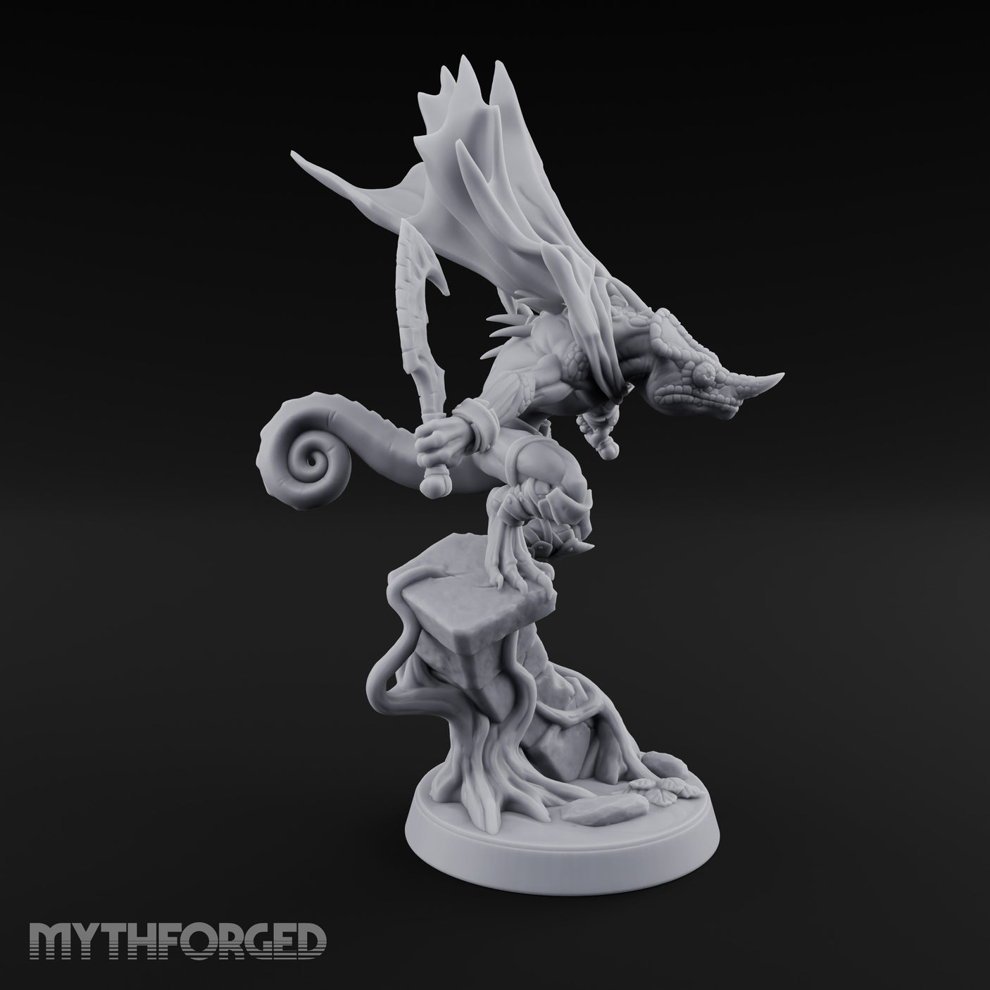 Twin Blades Spreading Lizardfolk Assassin gallery 3