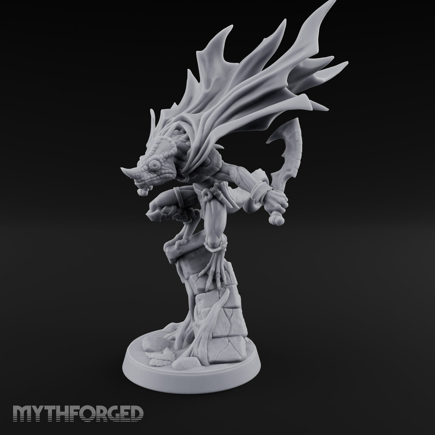 Twin Blades Spreading Lizardfolk Assassin gallery 8