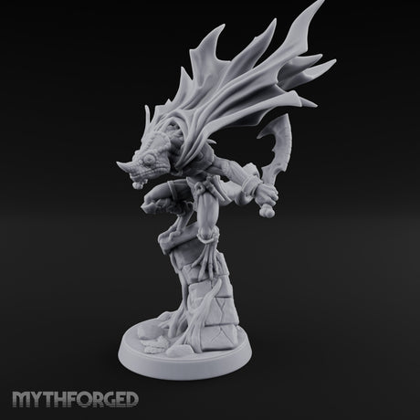 Twin Blades Spreading Lizardfolk Assassin gallery 8