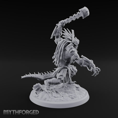 Crowned in Quills, Hungry for Glory Lizardfolk Champion