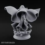 Whirlwind Conjuring Human Witch Miniature for Dungeons and Dragons, Pathfinder or other TTRPGs
