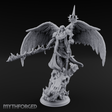 Holier Than Thou Angel Paladin Miniature for Dungeons and Dragons, Pathfinder or other TTRPGs