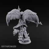 Holier Than Thou Angel Paladin Miniature for Dungeons and Dragons, Pathfinder or other TTRPGs