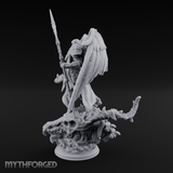 Holier Than Thou Angel Paladin Miniature for Dungeons and Dragons, Pathfinder or other TTRPGs