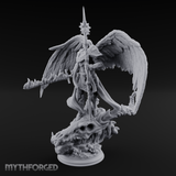 Holier Than Thou Angel Paladin Miniature for Dungeons and Dragons, Pathfinder or other TTRPGs