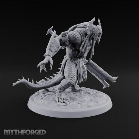 Crowns of Horn, Hearts of Ruin Lizardfolk Polearm Warrior A
