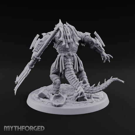 Crowns of Horn, Hearts of Ruin Lizardfolk Polearm Warrior A