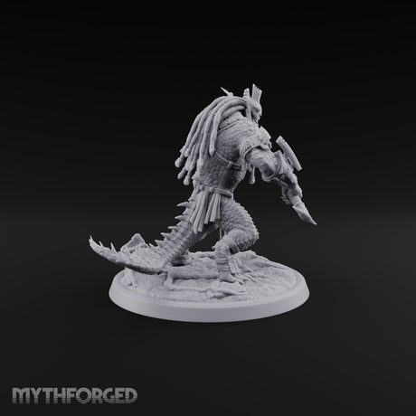 Crowns of Horn, Hearts of Ruin Lizardfolk Polearm Warrior B