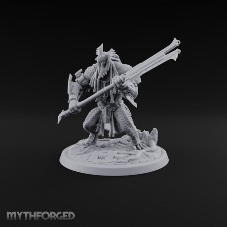 Crowns of Horn, Hearts of Ruin Lizardfolk Polearm Warrior B