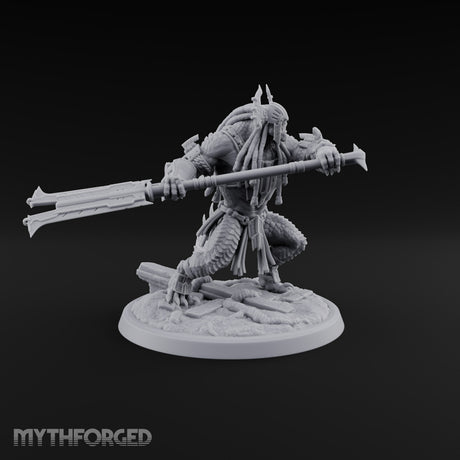 Crowns of Horn, Hearts of Ruin Lizardfolk Polearm Warriors — C