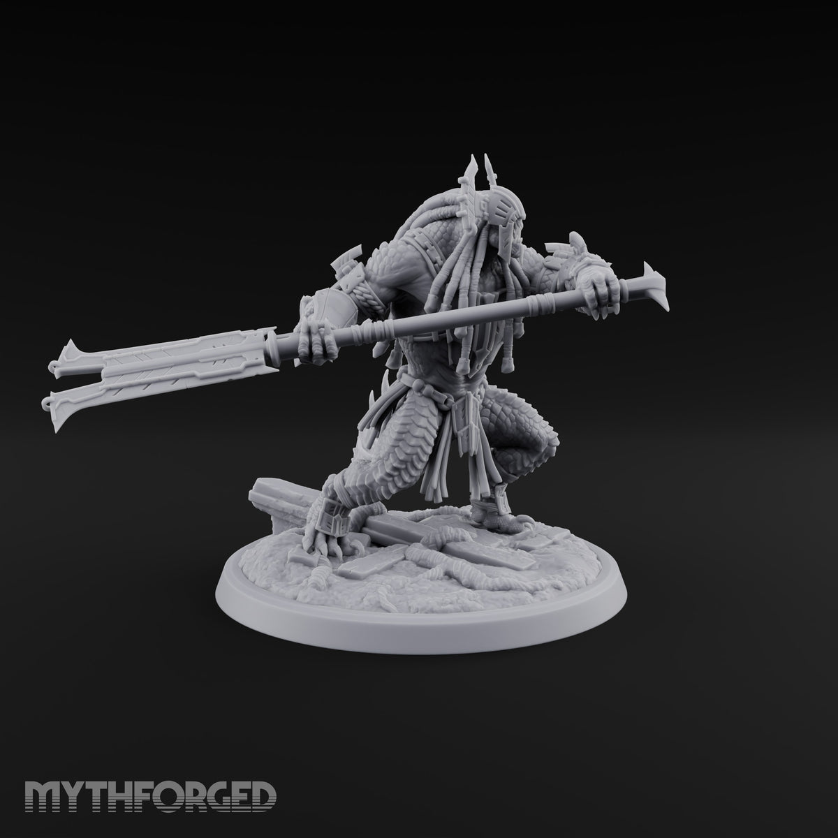 Crowns of Horn, Hearts of Ruin Lizardfolk Polearm Warrior C