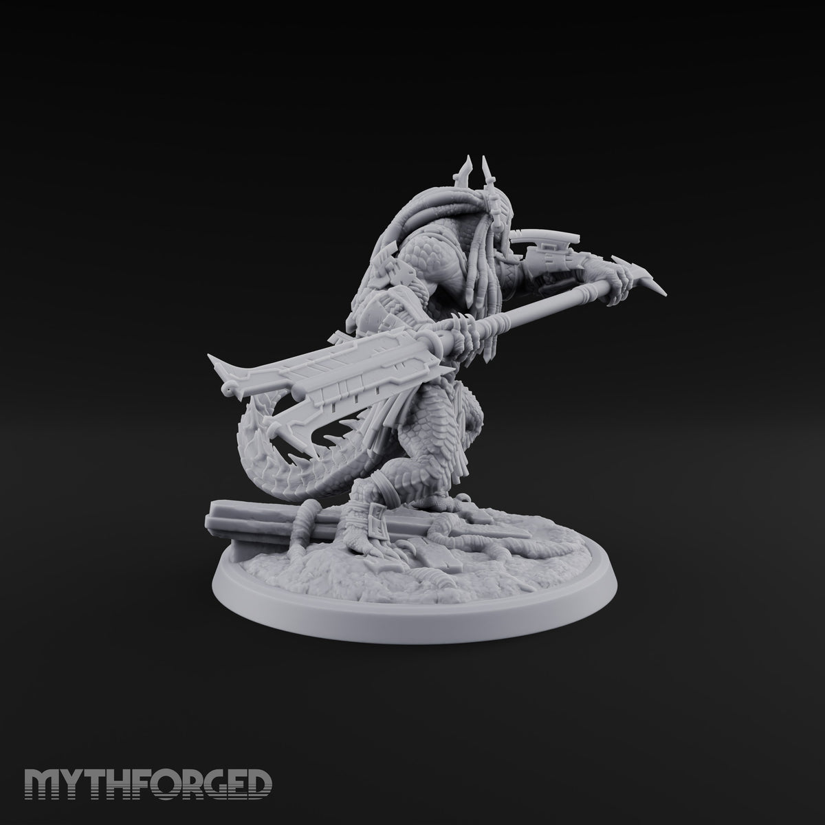 Crowns of Horn, Hearts of Ruin Lizardfolk Polearm Warrior C