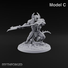 Crowns of Horn, Hearts of Ruin Lizardfolk Polearm Warrior C