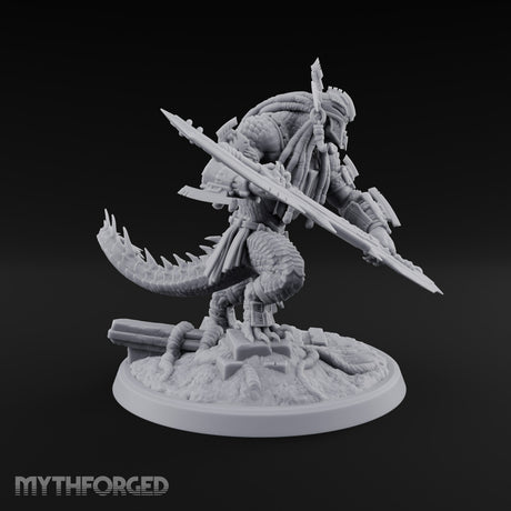 Crowns of Horn, Hearts of Ruin Lizardfolk Polearm Warrior D