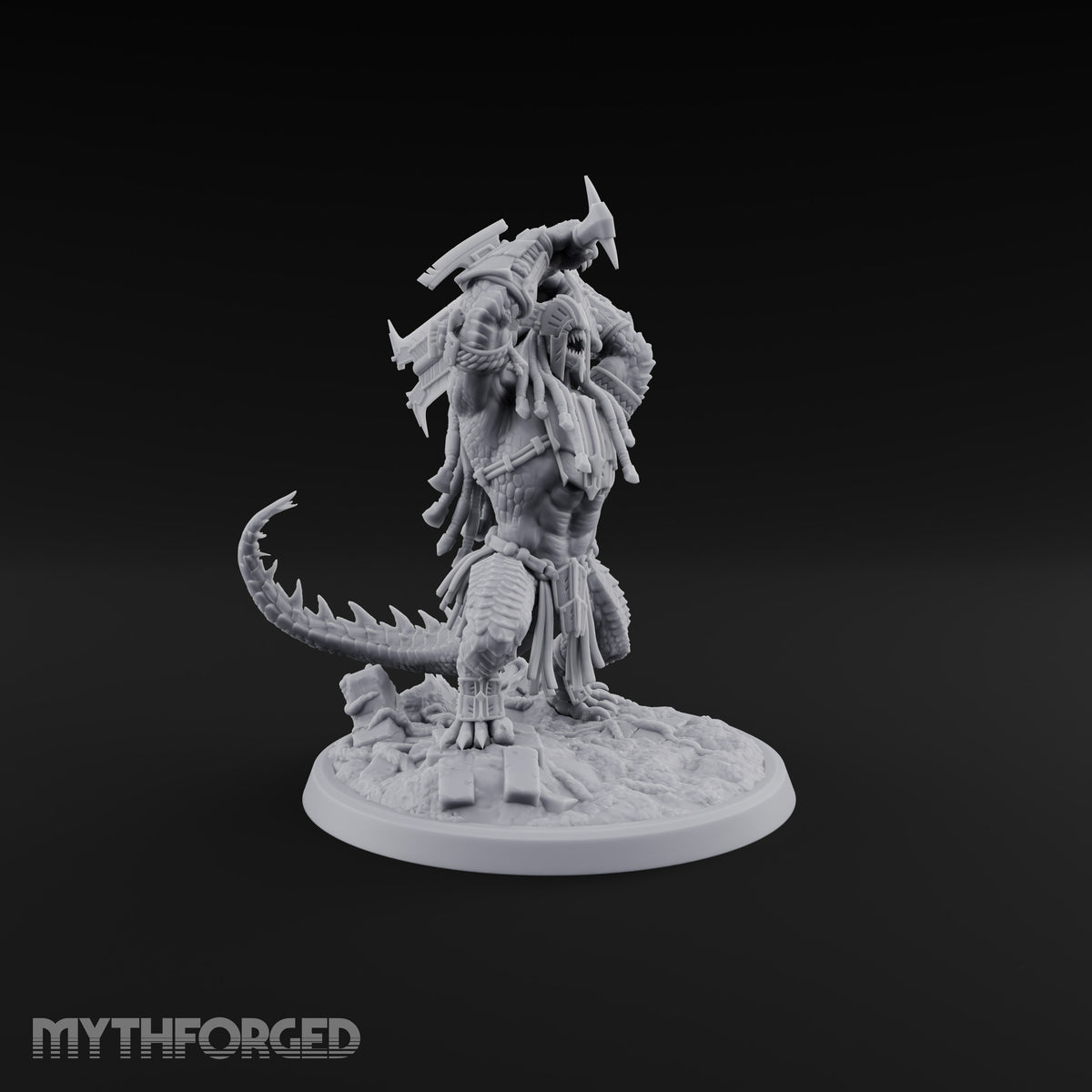 Crowns of Horn, Hearts of Ruin Lizardfolk Polearm Warriors — E