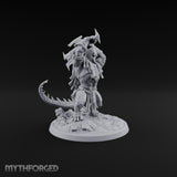 Crowns of Horn, Hearts of Ruin Lizardfolk Polearm Warriors — E