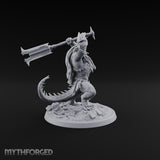 Crowns of Horn, Hearts of Ruin Lizardfolk Polearm Warriors — E