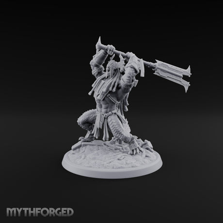 Crowns of Horn, Hearts of Ruin Lizardfolk Polearm Warrior E