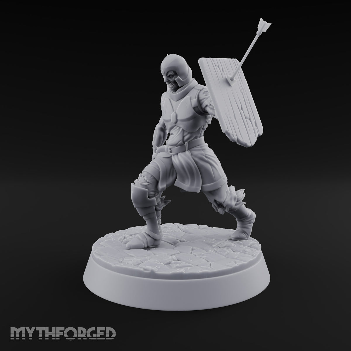 Still Marching, Barely Standing Zombie A — Shield