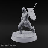 Dead Set Against Rest Zombie Warrior A — Shield