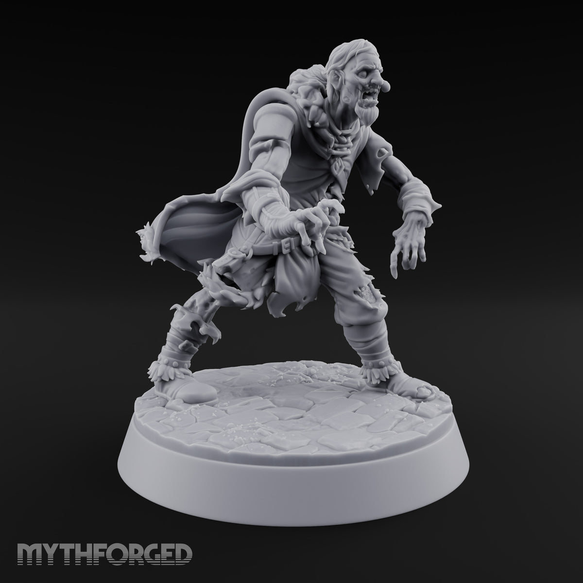Still Marching, Barely Standing Zombie B — Bare Hands (Clawing)