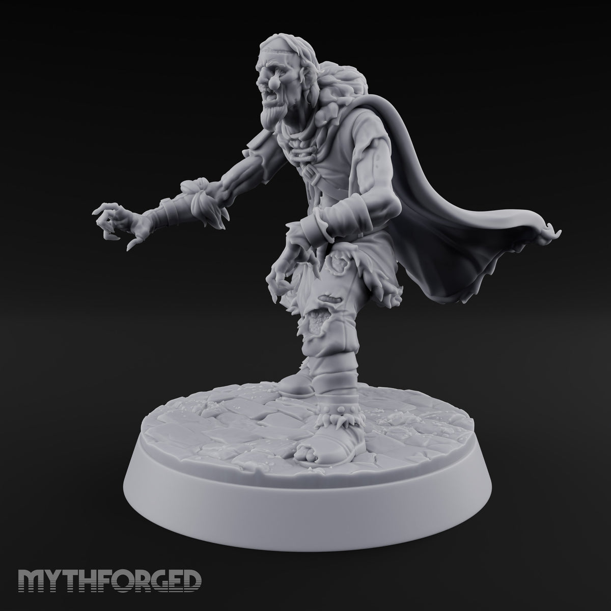 Still Marching, Barely Standing Zombie B — Bare Hands (Clawing)