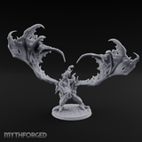 Wings Spread Wide Ghoul Bat Rider Miniature for Dungeons and Dragons, Pathfinder or other TTRPGs