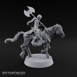 Dead Set Against Rest Zombie Warrior D — Mounted