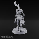 Dead Set Against Rest Zombie Warrior D — Mounted