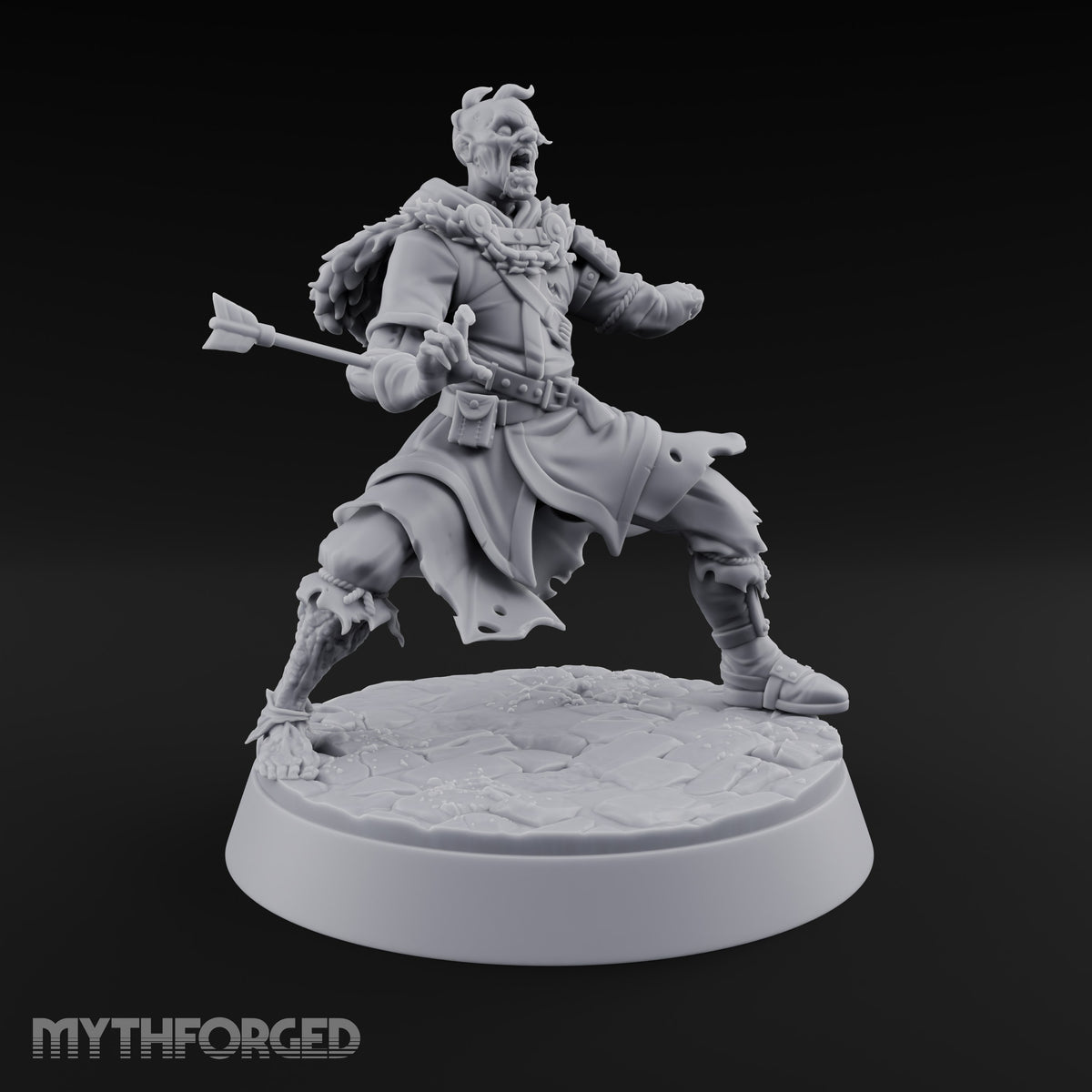 Still Marching, Barely Standing Zombie C — Bare Hands (Lunging)
